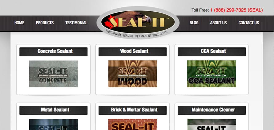 Seal-It | Website Design Project