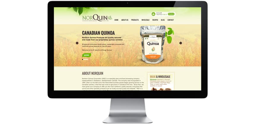 Buying quinoa online with NorQuin’s new website!