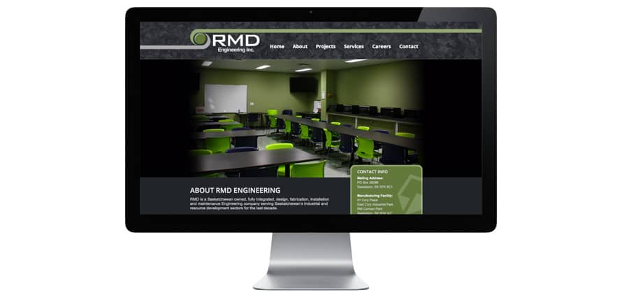 Website Project Launch | RMD Engineering Inc.