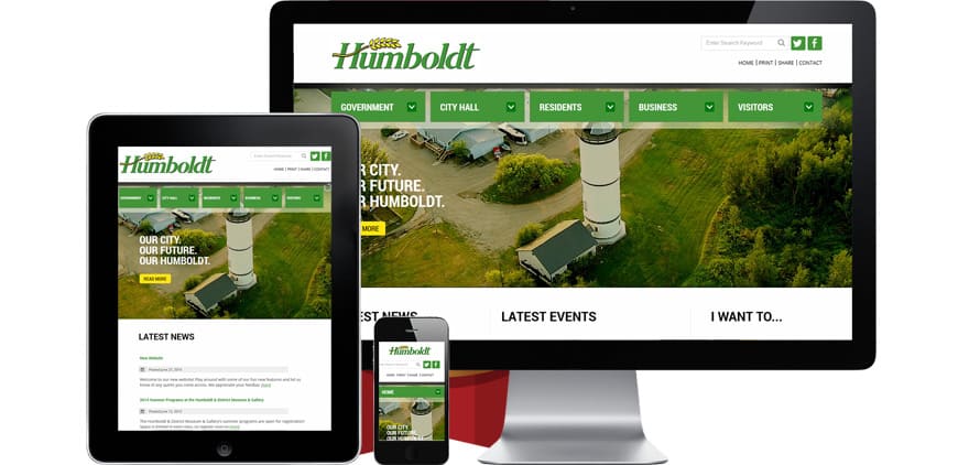 City of Humboldt | Drupal & Responsive Website Design