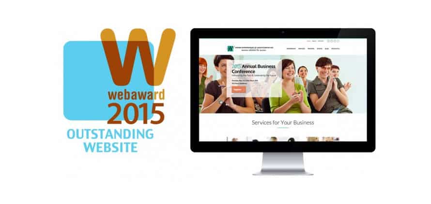 Award winning non-profit website for Women Entrepreneurs wins another award!
