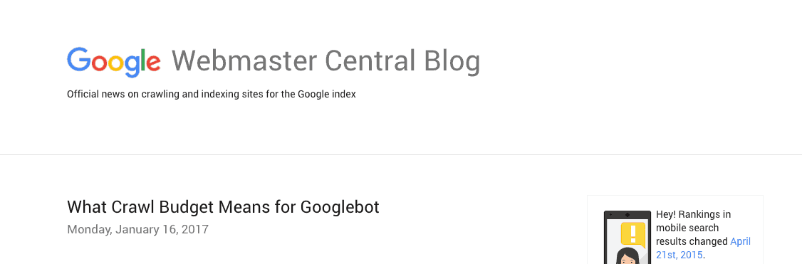 Google-crawl-budget