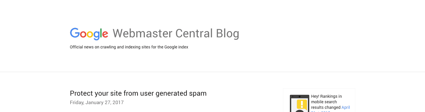 google-spam-protection